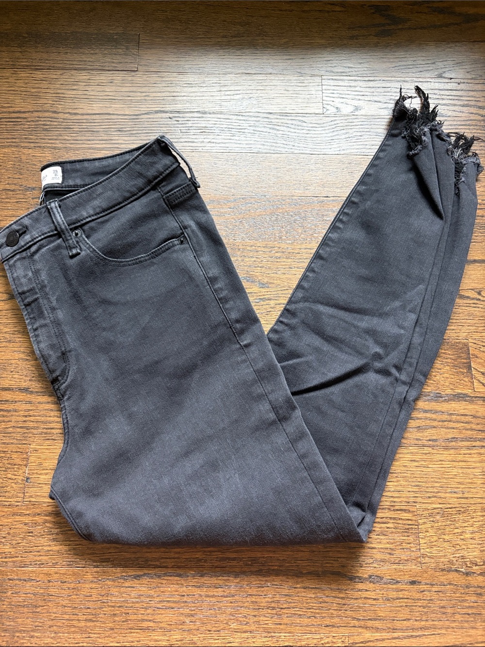 Abercrombie & Fitch High Rise Super Skinny Ankle Jeans (curve love)